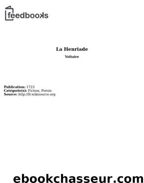 La Henriade by Voltaire