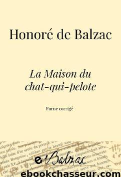 La Maison du chat-qui-pelote by Honoré de Balzac