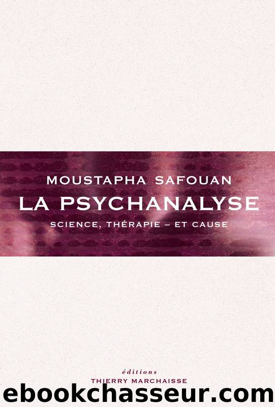 La Psychanalyse by Moustapha Safouan