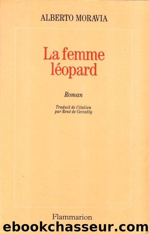 La femme-leÌopard by Alberto Moravia