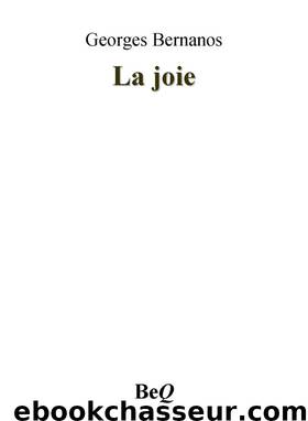 La joie by Bernanos Georges