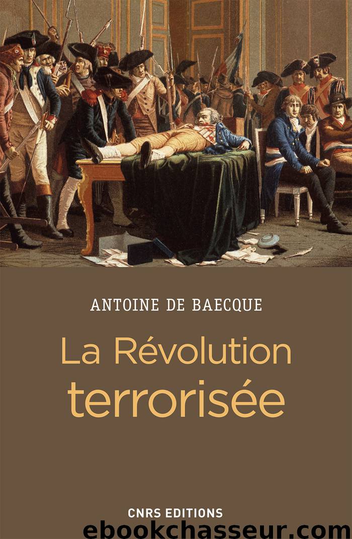 La révolution terrorisée by Antoine de Baecque