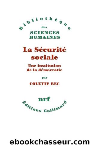 La sÃ©curitÃ© sociale by Colette Bec