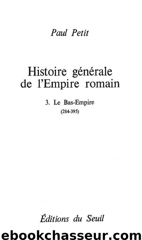 Le Bas-Empire by Paul