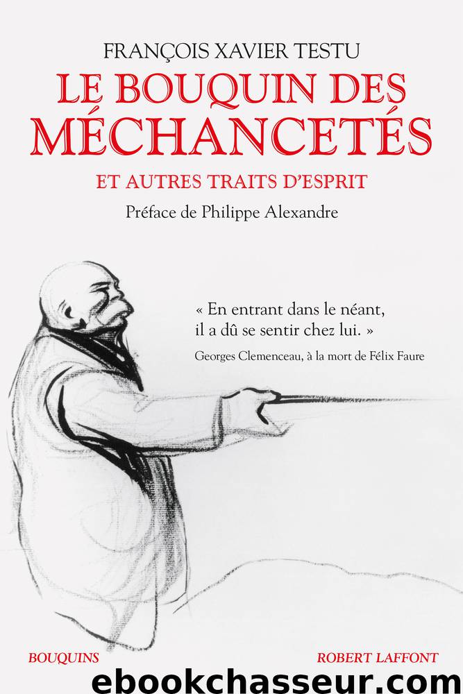 Le Bouquin des méchancetés by François Xavier TESTU