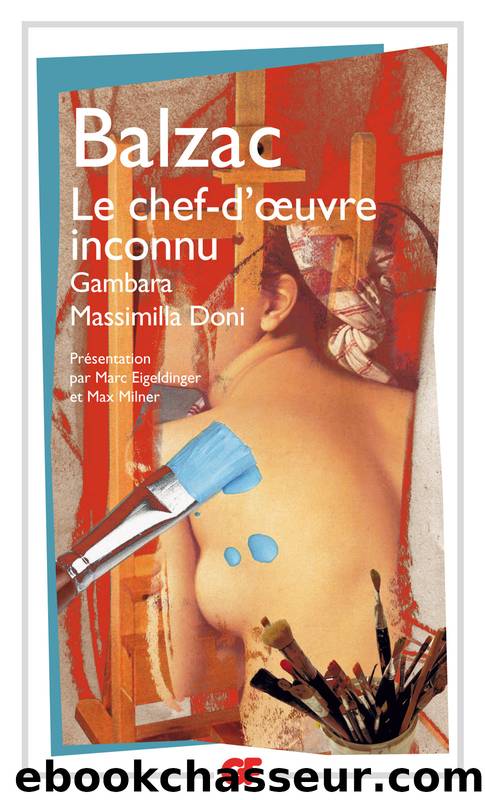 Le Chef-d'oeuvre inconnu by Honoré Balzac (de)