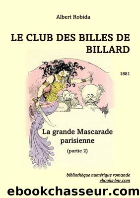 Le Club des billes de billard by Albert Robida