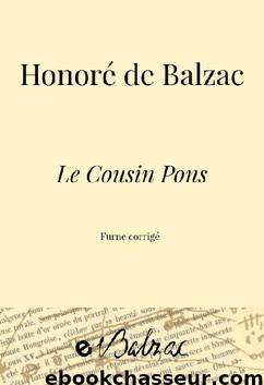 Le Cousin Pons by Honoré de Balzac
