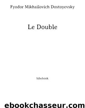 Le Double by Un livre Un film