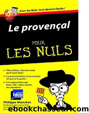 Le Provençal Pour les Nuls by Philippe BLANCHET