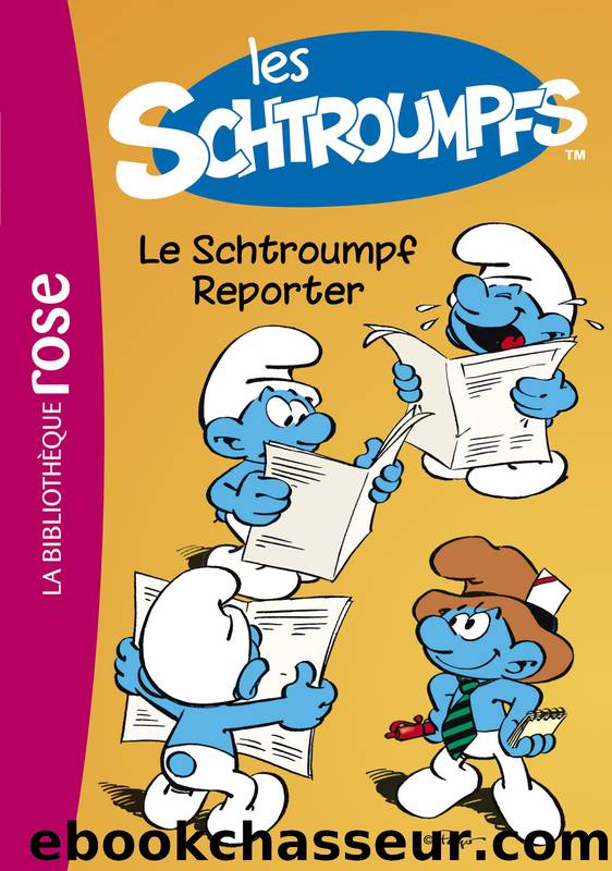 Le Schtroumpf reporter by Peyo