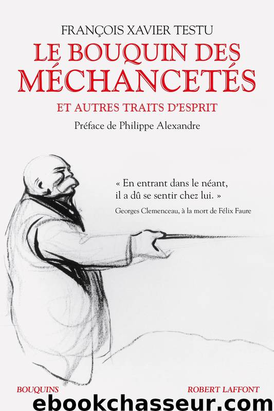 Le bouquin des méchancetés by Testu François Xavier