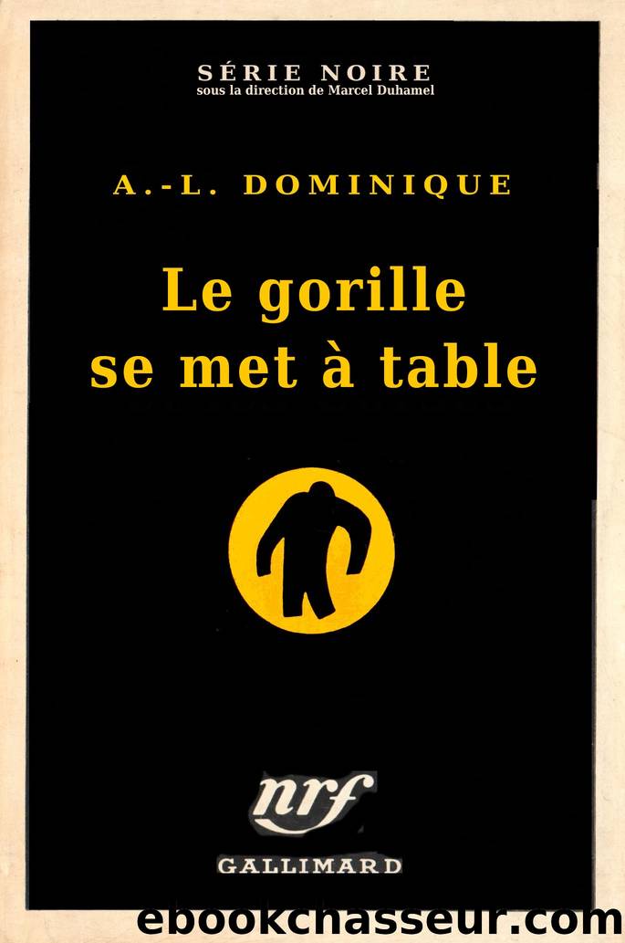 Le gorille se met Ã  table by Antoine Dominique