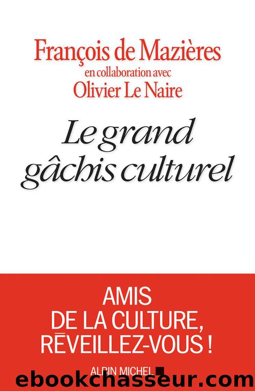 Le grand gâchis culturel by François de Mazières