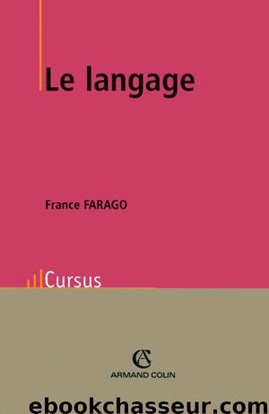 Le langage by France Farago