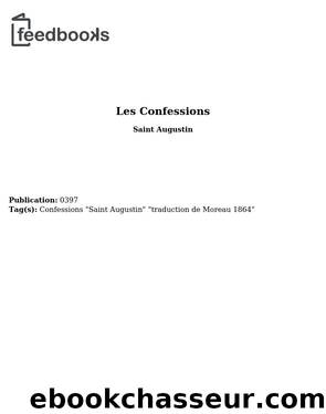 Les Confessions by Saint Augustin