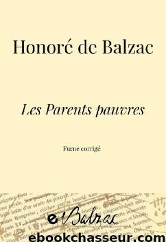 Les Parents pauvres by Honoré de Balzac