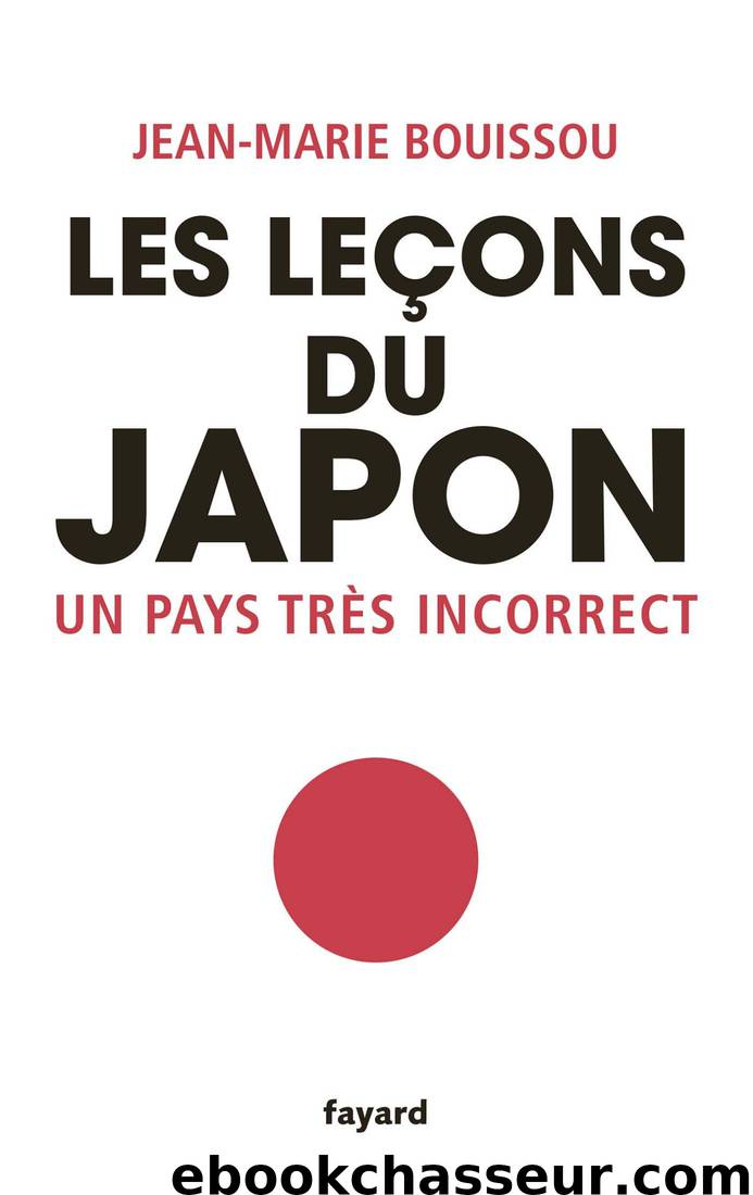 Les leçons du Japon by Jean-Marie Bouissou