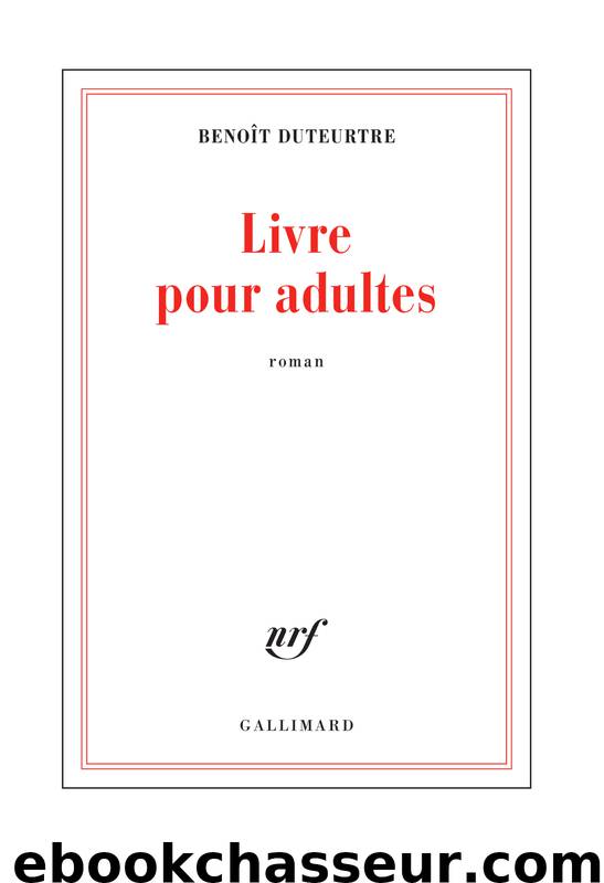 Livre pour adultes by Unknown