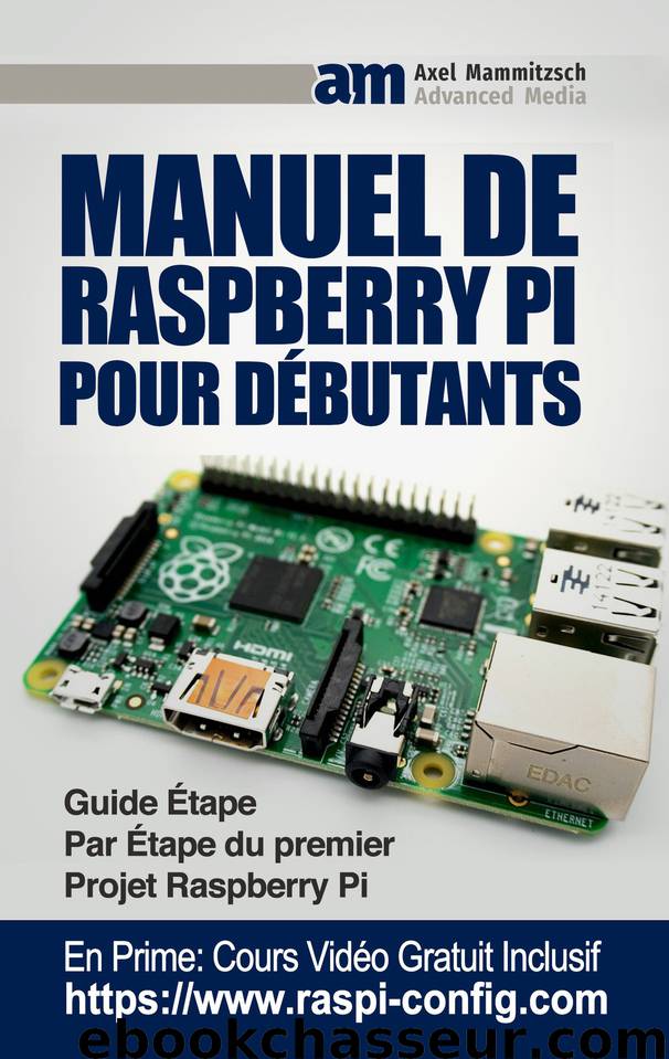 Manuel De Raspberry Pi Pour Débutants: Guide Étape Par Étape du premier Projet Raspberry Pi (French Edition) by Mammitzsch Axel