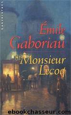 Monsieur lecoq by Emile Gaboriau