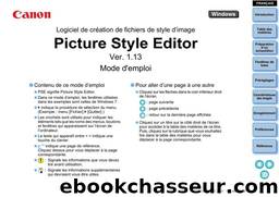 Notice picture style editor 1.13 by Canon Eos