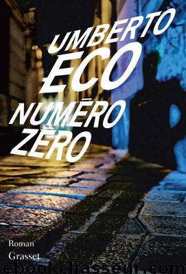 Numéro zéro by Umberto Eco