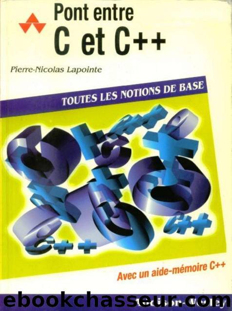 Pont entre C et C++ by P.N.Lapointe