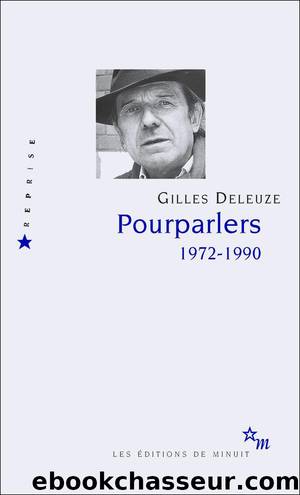Pourparlers 1972-1990 by Gilles Deleuze