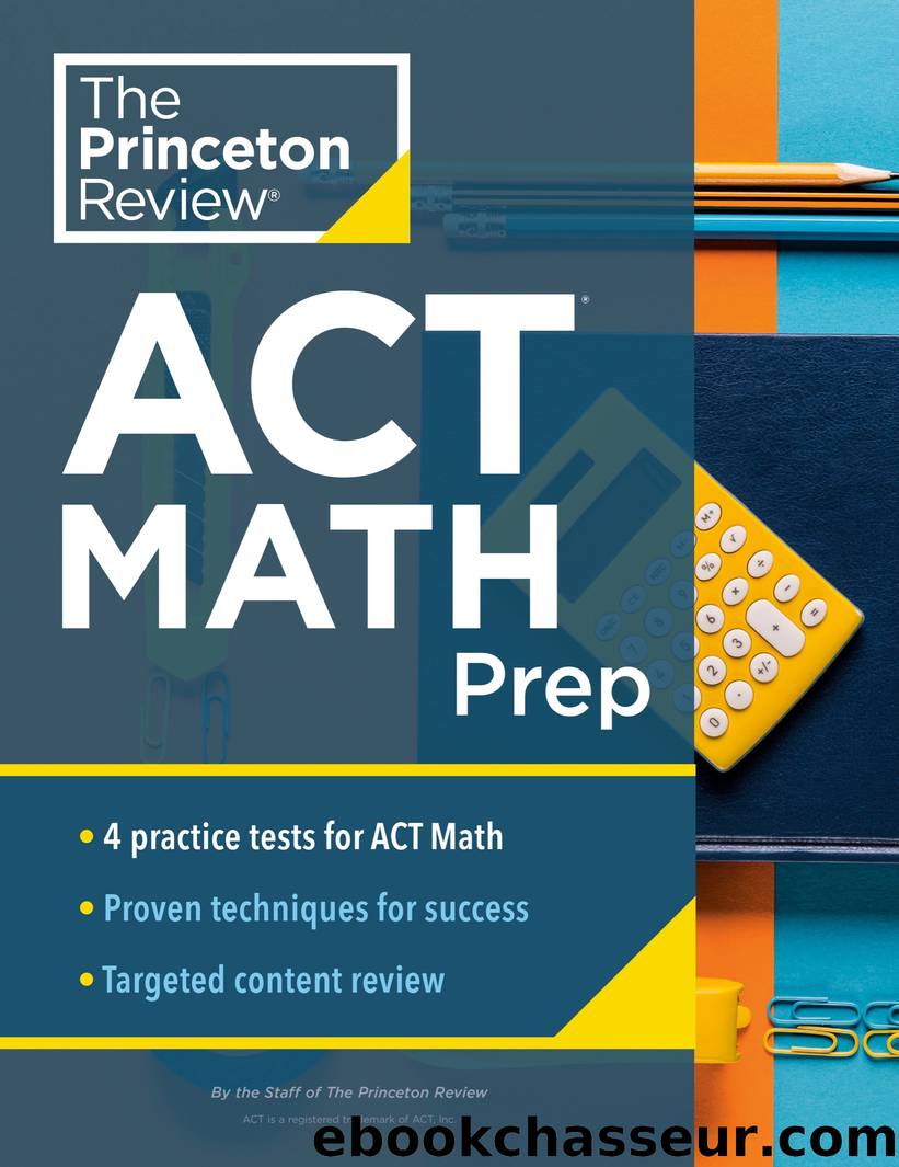 Princeton Review ACT Math Prep by The Princeton Review