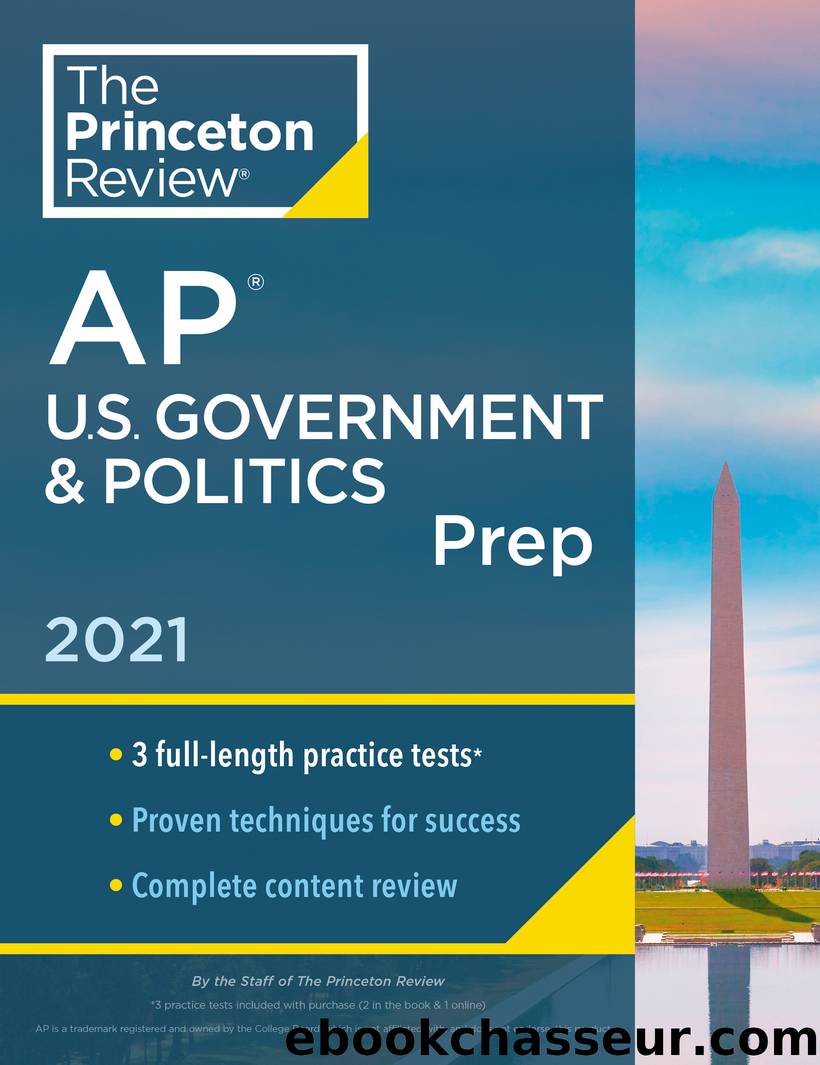 Princeton Review AP U.S. Government & Politics Prep, 2021 by The Princeton Review