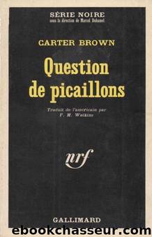 Question de picaillons by Carter Brown