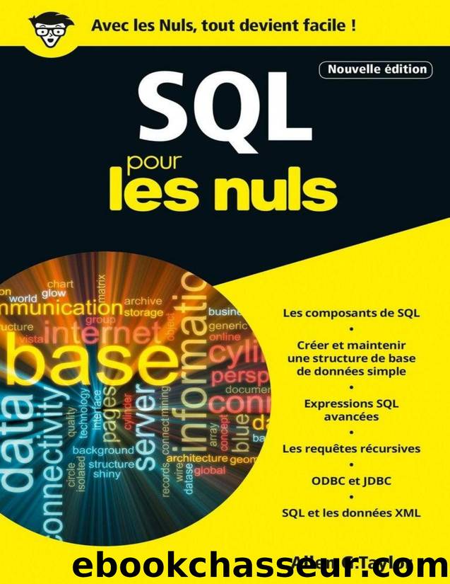 SQL pour les Nul Nouvelle Edition by Allen G TAYLOR