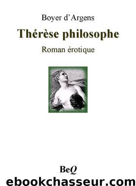 Thérèse philosophe by Boyer d'Argens