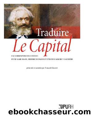 Traduire Le Capital by François Gaudin