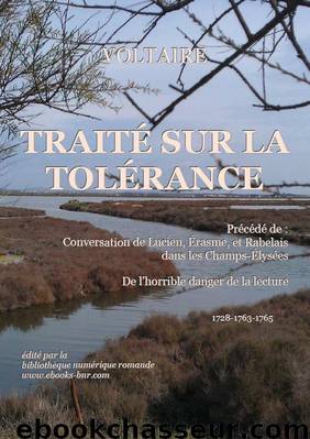 Traité sur la tolérance by Voltaire