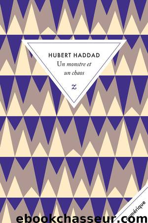 Un monstre et un chaos by Haddad Hubert