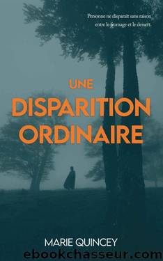 Une Disparition Ordinaire (French Edition) by Marie Quincey