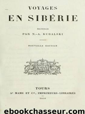 Voyages en Sibérie by Histoire