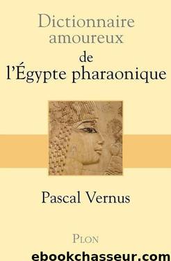 de l'Egypte pharaonique by Dictionnaire
