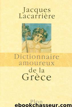 de la Grèce by Dictionnaire