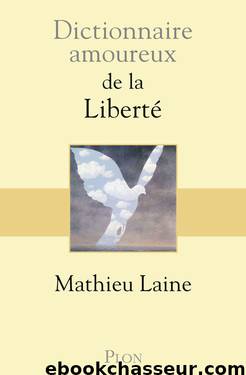 de la liberté by Dictionnaire