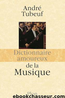 de la musique by Dictionnaire