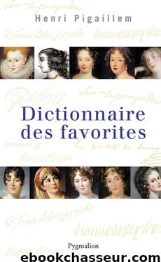 des favorites by Dictionnaire
