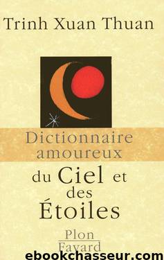 du Ciel et des Étoiles by Dictionnaire