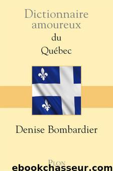 du Québec by Dictionnaire